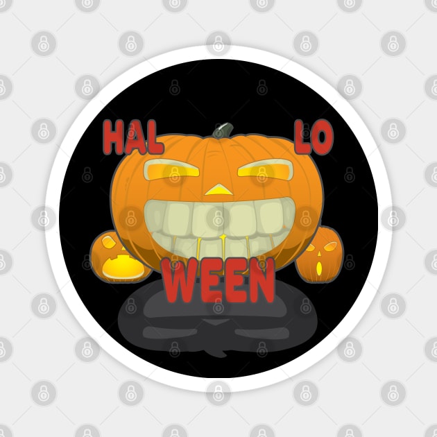 Halloween Pumpkins Magnet by RCLWOW